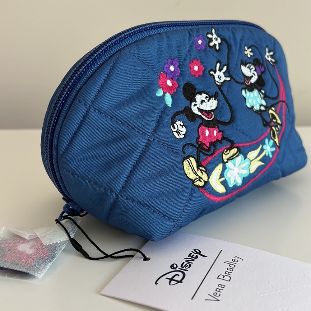 Vera Bradley Disney Clamshell Cosmetic Bag - Picture 6 of 6